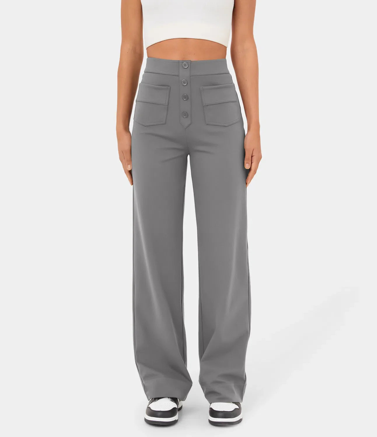 New York High Waisted Straight Leg Pants- Last Summer Sale!