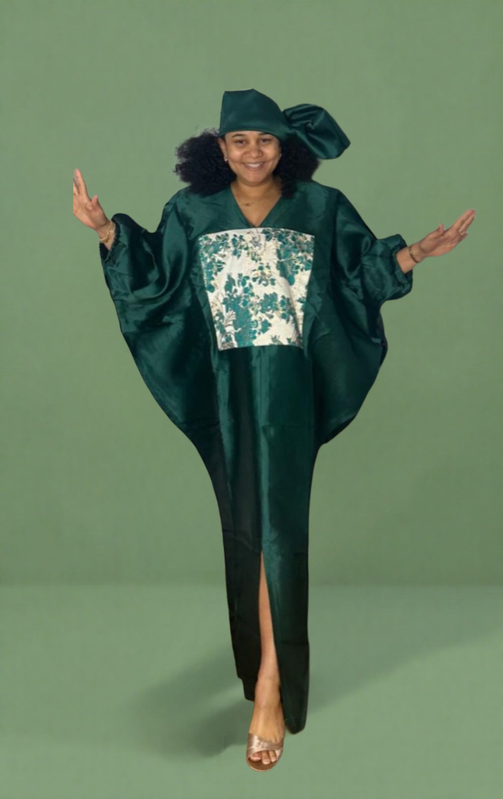 Mikada Brocade Dress