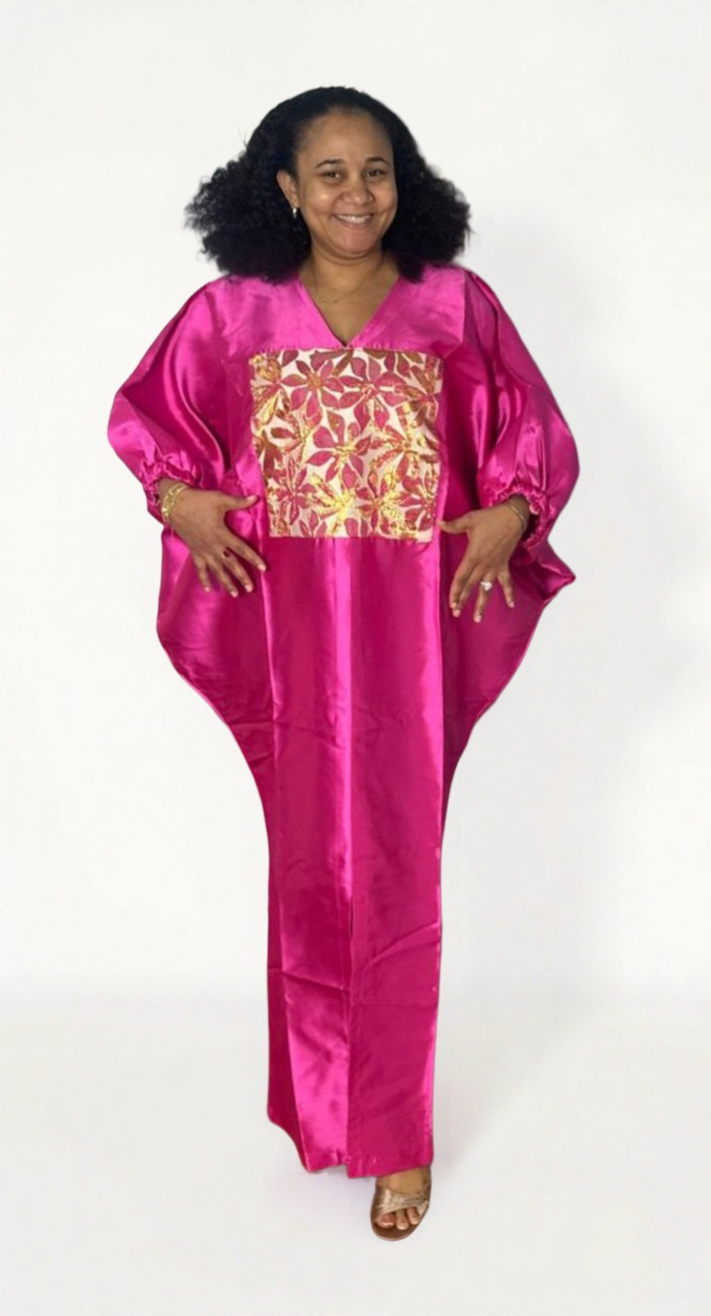 Mikada Brocade Dress