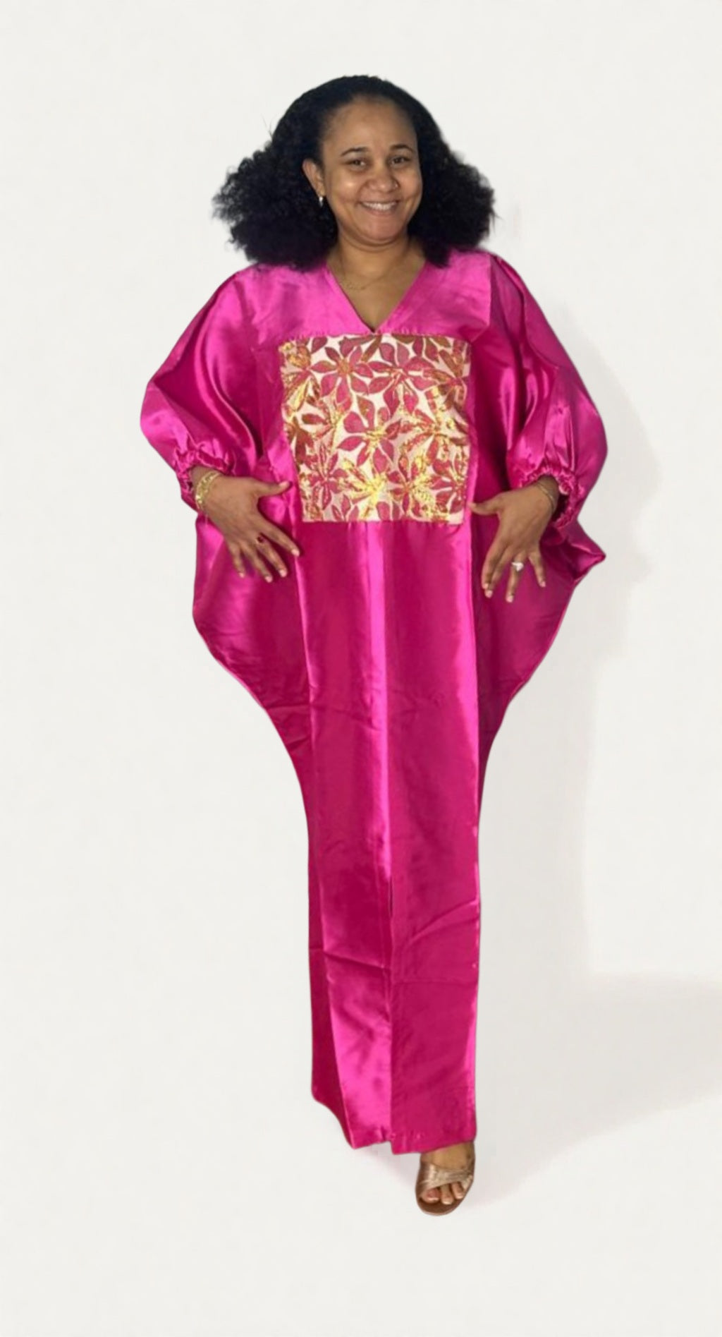 Mikada Brocade Dress