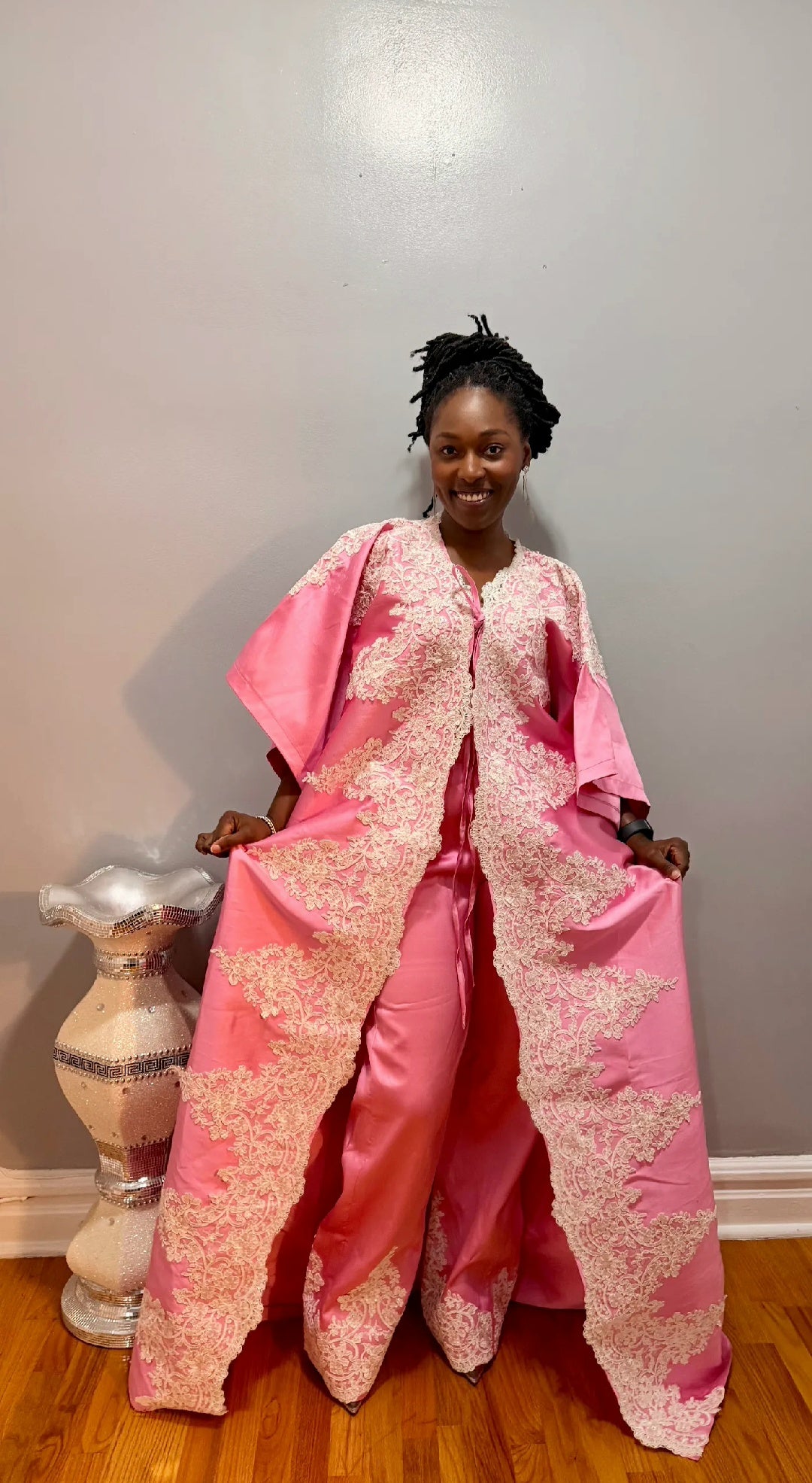 Kachi kimono gown and pant