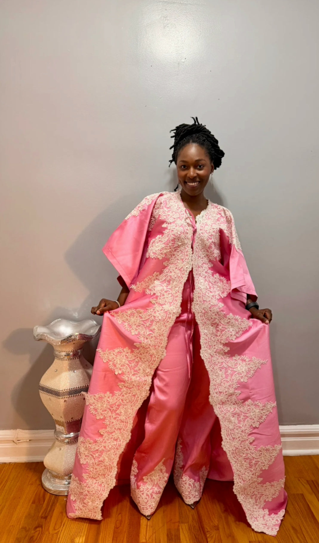 Kachi kimono gown and pant
