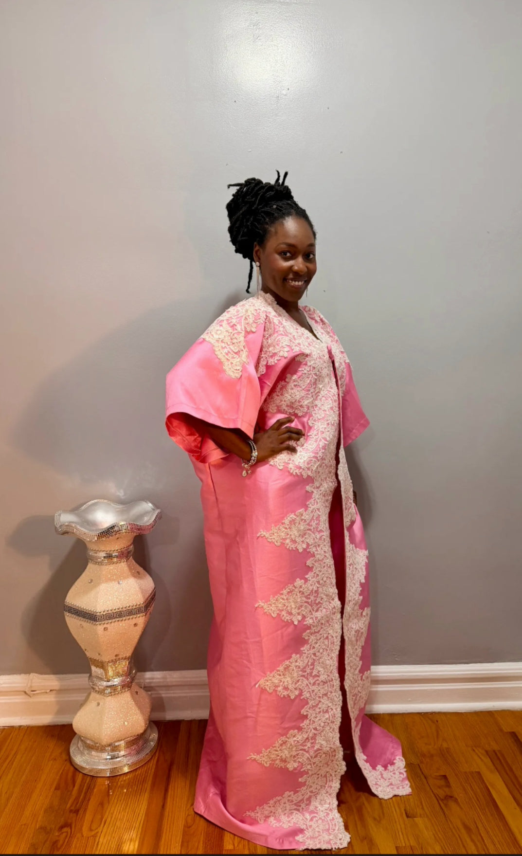 Kachi kimono gown and pant