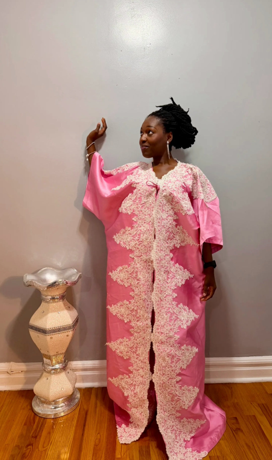 Kachi kimono gown and pant