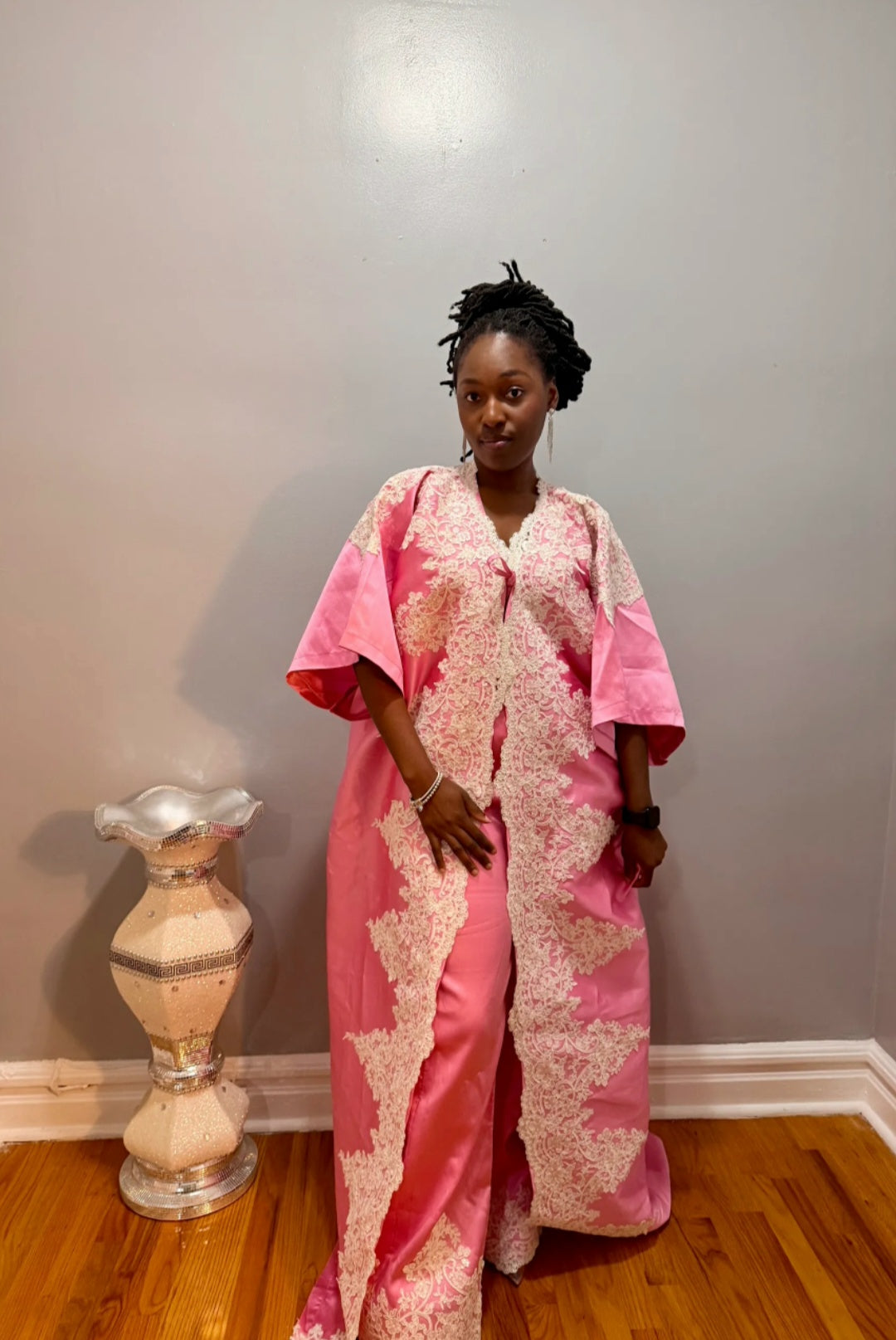 Kachi kimono gown and pant