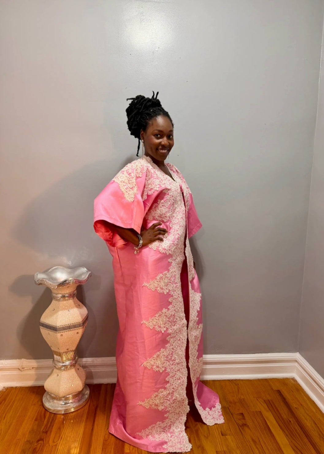 Kachi kimono gown and pant